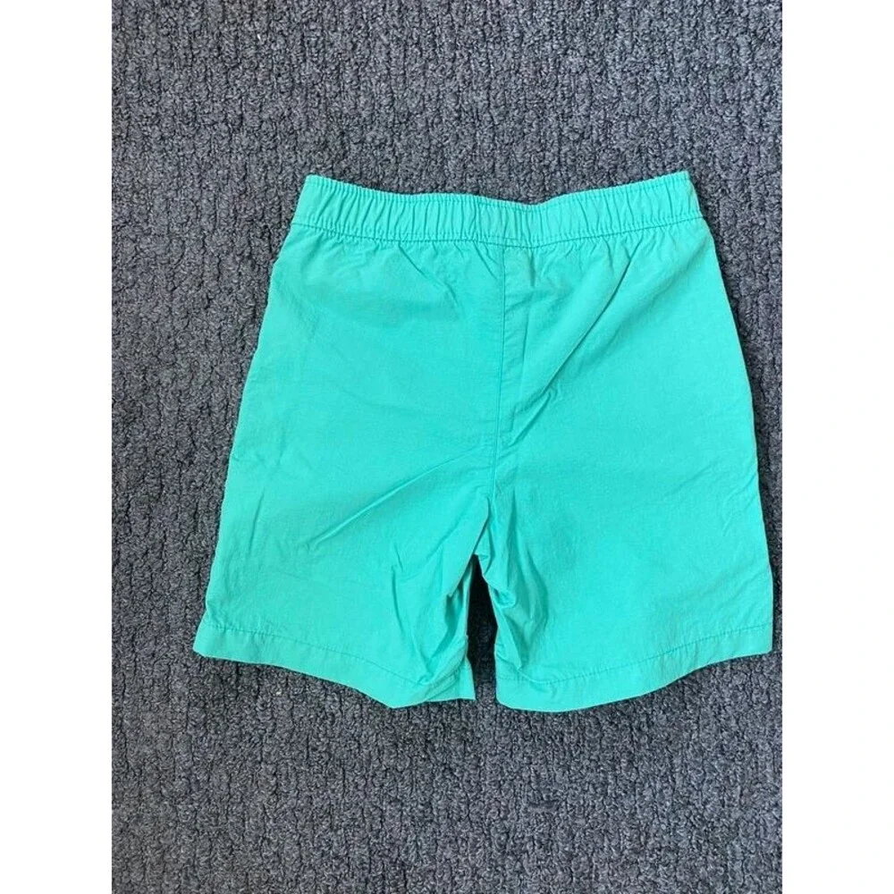EUC Old Navy Boys Teal Green Nylon Tech Shorts with Built-in Belt Size M (8)